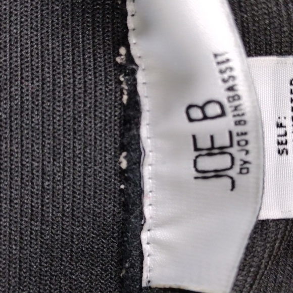 Joe B by Joe Benbasset Black Jacquard Damask Paisley Lace Pull On Mini Skirt - Picture 4 of 10